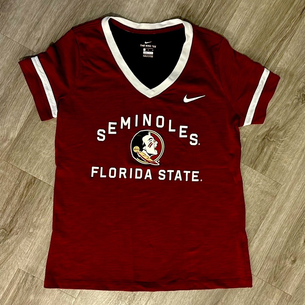 Nike FSU Women’s V-Neck Dri-fit T-Shirt